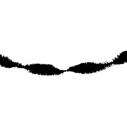 Draaiguirlande Zwart